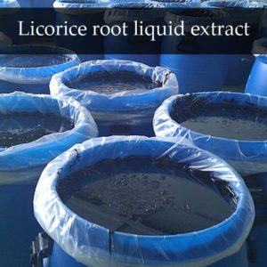 Black Licorice  or Licorice Root Liquid Extract